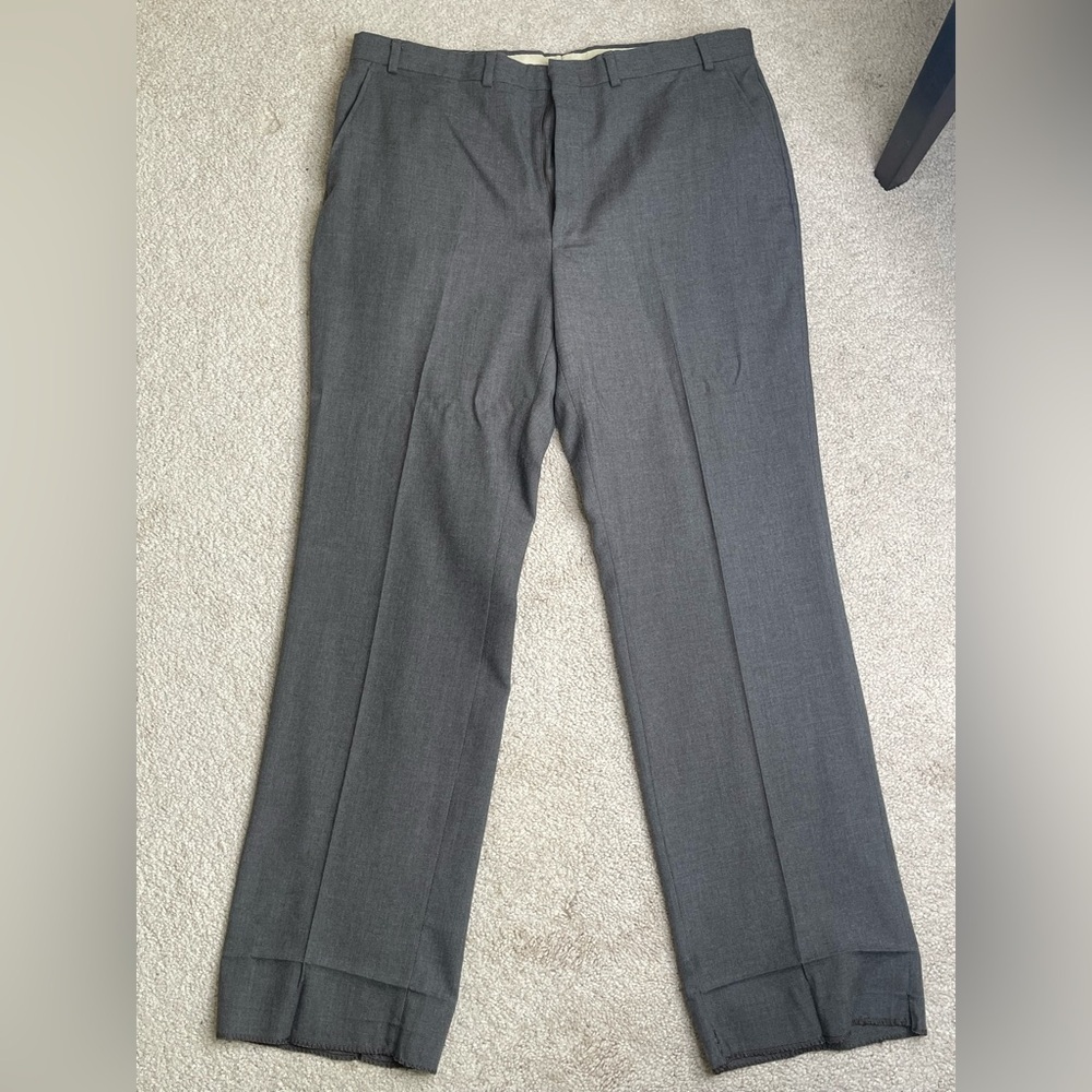 Men's Brown Dress Pants - Picture 2 of 4